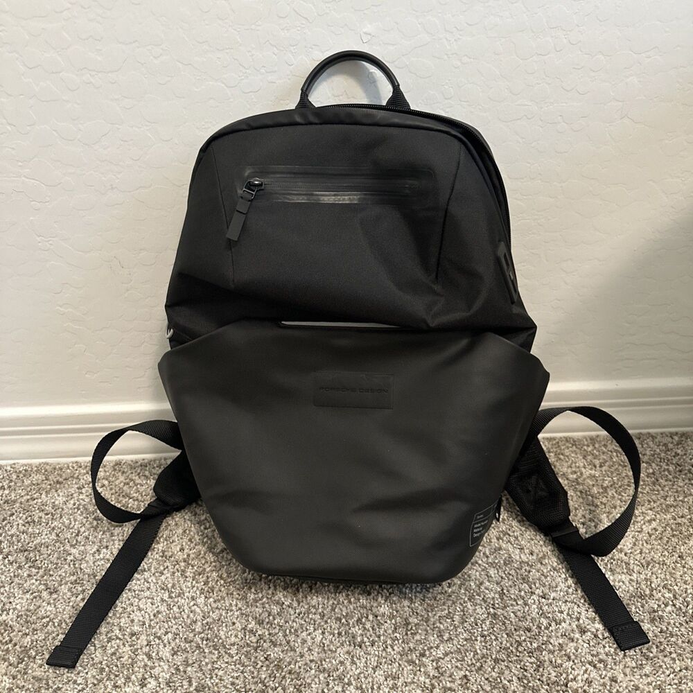 Porsche Design Urban Eco XS Black Multi Pocket Backpack Model: OCL01606.001